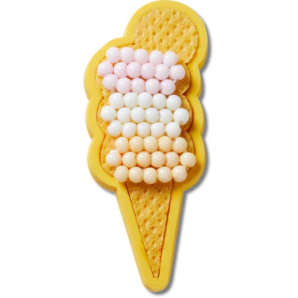 NWT Crocs Jibbitz beaded ice cream cone